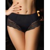 Завышенные трусы слипы Albina L ETUDE 480 черный, Цвет: черный, Размеры: M