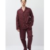 Пижама мужская хлопок Aruelle GRANT, Цвет: бордовый, Размеры: XL, изображение 2