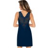 Ночная сорочка Donna KRISTINA nightdress dark blue, Цвет: темно-синий, Размеры: L, изображение 2
