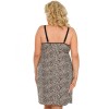 Сорочка с леопардовым принтом Donna OMARI II PLUS nightdress, Цвет: серый, Размеры: 3XL, изображение 3