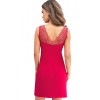 Сорочка с кружевным верхом Donna VICTORIA II nightdress, Цвет: красный, Размеры: L, изображение 3