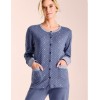 Пижама из хлопка Infiore MICROPIN MCR2897 jeans, Цвет: jeans (синий), Размеры: L, изображение 3