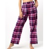 Домашние фланелевые брюки Key LHE 490, Цвет: фиолетовый, Размеры: M