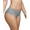 Высокие трусы слипы Selene ROXANA 3132 BRAGA серый, Цвет: серый, Размеры: M