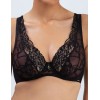 Кружевной бюстгальтер Alles TRUFFLE NOIR M bralette, Цвет: черный, Размеры: 65D