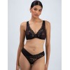Кружевной бюстгальтер Alles TRUFFLE NOIR M bralette, Цвет: черный, Размеры: 65D, изображение 5