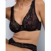 Кружевной бюстгальтер Alles TRUFFLE NOIR M bralette, Цвет: черный, Размеры: 65D, изображение 4