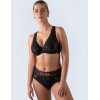 Бюстгальтер на большую грудь Alles TRUFFLE NOIR M plus bralette, Цвет: черный, Размеры: 65H, изображение 5