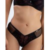 Трусики стринги Alles TRUFFLE NOIR stringi, Цвет: черный, Размеры: S