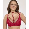 Бюстгальтер с вкладышами пуш-ап Ava INFINITY 2176 U Push Up barbados, Цвет: красный, Размеры: 65H, изображение 5