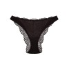 Кружевные трусы бразилиана Esotiq 43586 KORIN шоколадный, Цвет: шоколадный, Размеры: L, изображение 4