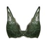 Кружевной бюстгальтер пуш-ап Esotiq 43633 KAVI тёмно-зелёный, Цвет: тёмно-зелёный, Размеры: 75B, изображение 8