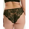 Трусики слипы кружевные Esotiq 43636 KAVI тёмно-зелёный, Цвет: тёмно-зелёный, Размеры: L, изображение 2