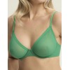Бюстгальтер из микросетки Esotiq 43882 CAMPARI зелёный, Цвет: зелёный, Размеры: 65B