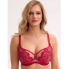 Мягкий бюстгальтер балконет Gaia 1274 FRIDA M balconette красный, Цвет: красный, Размеры: 85C, изображение 5