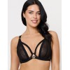 Бюстгальтер из микросетки Subtille HOLLY BLACK bralette, Цвет: черный, Размеры: 75D, изображение 4