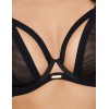 Бюстгальтер из микросетки Subtille HOLLY BLACK bralette, Цвет: черный, Размеры: 75D, изображение 3