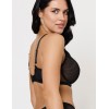 Бюстгальтер из микросетки Subtille HOLLY BLACK bralette, Цвет: черный, Размеры: 75D, изображение 2