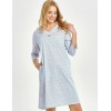 Ночная сорочка Taro 3449/3464 DEBORA, Цвет: голубой, Размеры: L
