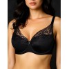 Бюстгальтер на поролоне Albina L IRIS 8084 чёрный, Цвет: черный, Размеры: 75D
