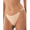 Трусики стринги Esotiq NUTS 43160 темно-бежевый, Цвет: темно-бежевый, Размеры: L