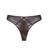Трусики стринги Esotiq 43523 NACRE шоколадный, Цвет: шоколадный, Размеры: M, изображение 5