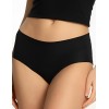 Бесшовные трусы слипы Julimex COTTON MOOD MAXI чёрный, Цвет: чёрный, Размеры: M