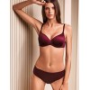 Комплект Lormar ULTRASHINE балконет+слипы Shi53909 bordeaux, Цвет: bordeaux (бордо), Размеры: 85C, изображение 7