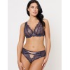 Кружевной бюстгальтер Subtille AMINA bralette soft blueberry, Цвет: черничный, Размеры: 70C, изображение 4
