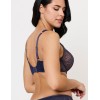 Кружевной бюстгальтер Subtille AMINA bralette soft blueberry, Цвет: черничный, Размеры: 70C, изображение 2