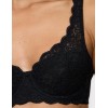 Кружевной бюстгальтер балконет Triumph AMOURETTE WHP чёрный, Цвет: чёрный, Размеры: 70C, изображение 3