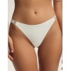 Трусики стринги Esotiq ABRIA 43846 белый, Цвет: белый, Размеры: S