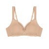 Бюстгальтер без косточек Triumph MODERN LACE+COTTON N бежевый, Цвет: бежевый, Размеры: 80D, изображение 5