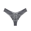 Кружевные трусы бразилиана Triumph SENSUAL SPOTLIGHT highleg brazilian, Цвет: серый, Размеры: M, изображение 5