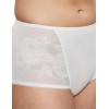 Высокие трусы Triumph WILD ROSE SENSATION maxi белый шёлк, Цвет: белый шёлк, Размеры: S, изображение 3