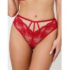 Трусики бразилиана Subtille BELINDA RED mini, Цвет: красный, Размеры: M