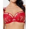 Мягкий бюстгальтер балконет Subtille BELINDA RED balconette soft, Цвет: красный, Размеры: 75G