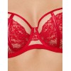 Мягкий бюстгальтер балконет Subtille BELINDA RED balconette soft, Цвет: красный, Размеры: 75G, изображение 3