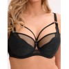 Бюстгальтер полумягкий Gaia 1336 DAISY PU черный, Цвет: черный, Размеры: 75E