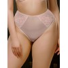 Трусы бразилиана высокие Mioocchi SILVA 8406 peonia d argento, Цвет: peonia d argento (пион), Размеры: XL