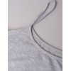 Хлопковая майка-топ Sielei NATURAL COTTON 1432 grigio melange, Цвет: grigio melange, Размеры: L, изображение 6