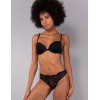 Комплект Sielei пуш-ап+бразилиана DELICE 78547B nero, Цвет: nero (черный), Размеры: 80B, изображение 7