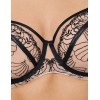 Бюстгальтер с подкроем Subtille FREYA soft side support, Цвет: черный+бежевый, Размеры: 65I, изображение 3