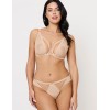 Бюстгальтер из микросетки Subtille HOLLY BEIGE bralette, Цвет: бежевый, Размеры: 70E, изображение 5