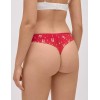 Стринги с рождественским принтом Ysabel Mora 19488, Цвет: красный, Размеры: L, изображение 2