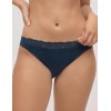 Трусы бразилиана с кружевом Ysabel Mora 10764 тёмно-синий, Цвет: тёмно-синий, Размеры: M