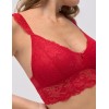 Кружевной бралетт-топ Ysabel Mora 10792 красный, Цвет: красный, Размеры: S, изображение 3