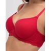 Бюстгальтер с поролоном Ysabel Mora 10794 красный, Цвет: красный, Размеры: 85B, изображение 3