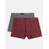 Трусы боксеры Ysabel Mora 20425 (2 шт) серый + бордо, Цвет: серый + бордо, Размеры: M, изображение 6