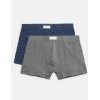 Трусы боксеры Ysabel Mora 20428 (2 шт) синий + серый, Цвет: синий + серый, Размеры: M, изображение 6